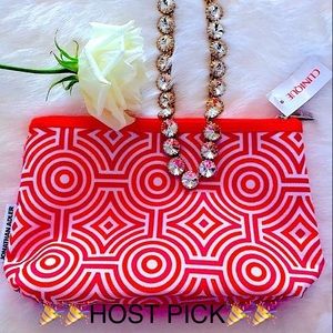 💯✅ AUTHENTIC CLINIQUE COSMETIC BAG-JONATHAN ADLER